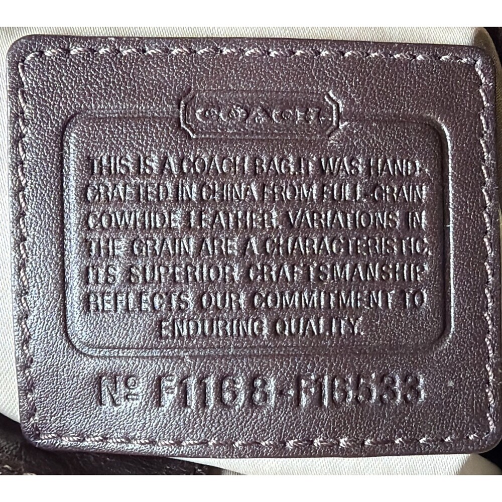 Vtg Brown Leather Turnlock Crossbody Bag Gold Hardware Penelope Snakeskin - Picture 5 of 7